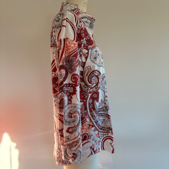 Fashion NOMA Paisley Button up shirt, size M - Picture 2 of 3